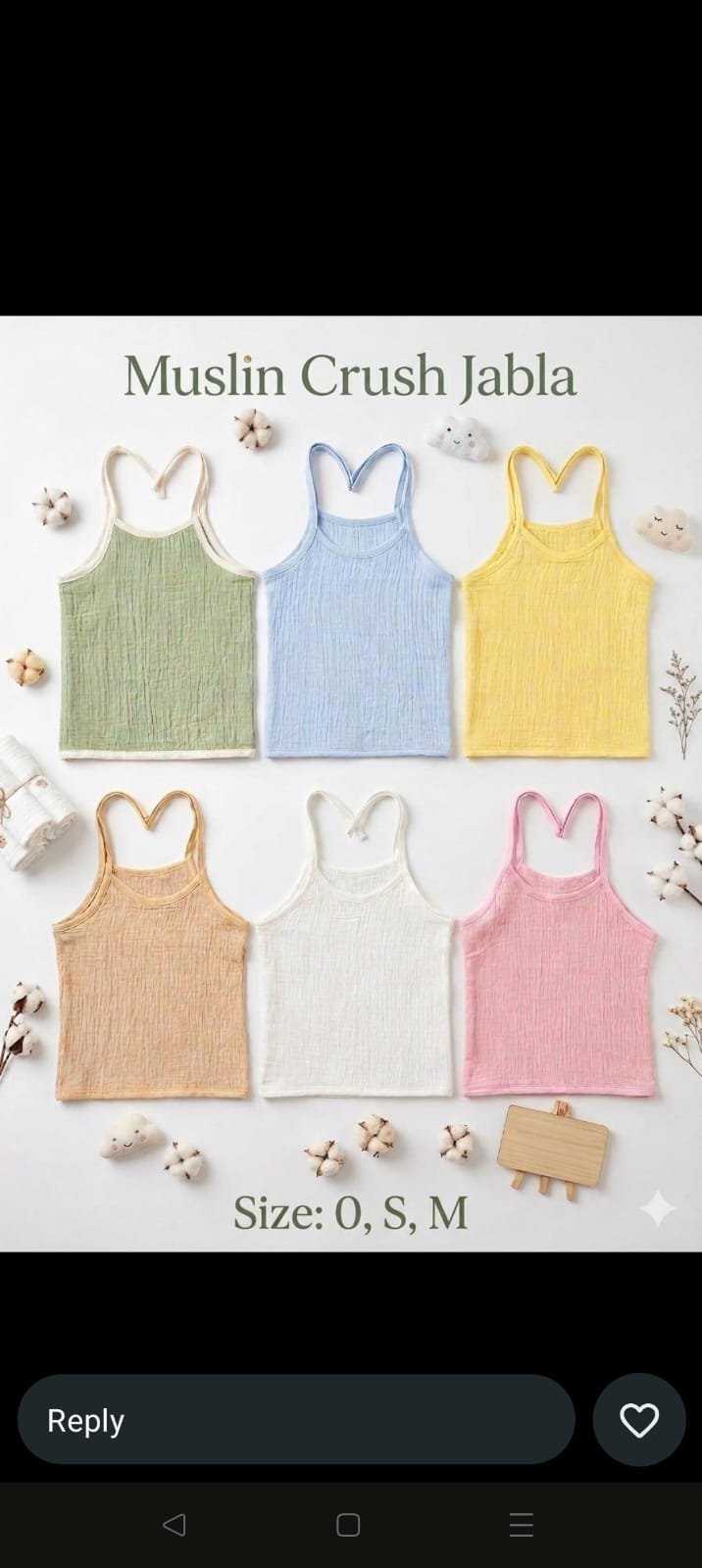 Muslin baby dress highlight